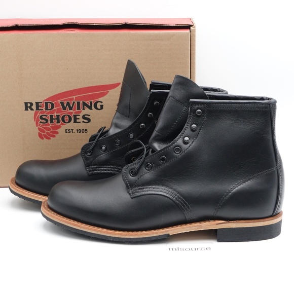 NEW Size 9.5 Men\'s Red Wing 9423 Beckman Heritage Made in USA Boots Black main image 8